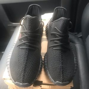 Black Bred Yeezy Boost sz 12.5